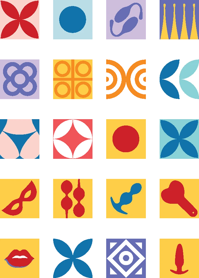 Set de iconos multicolor 2023–2024