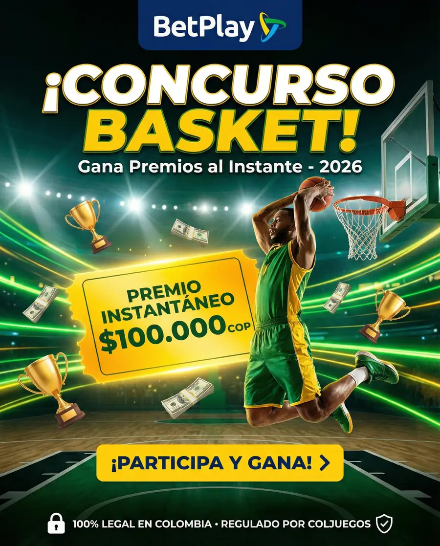 Concurso de básquet · premio al instante